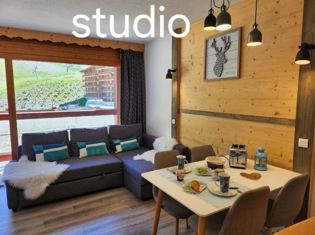 Arc 2000 - Appartement Ou Studio Avec Balcon Et Vue Les Arcs  Eksteriør bilde